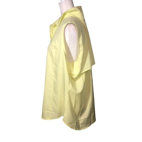 Eddie Bauer Top Womens XL Yellow Performance Outdoor Moisture Wicking Breathable - Picture 4 of 10